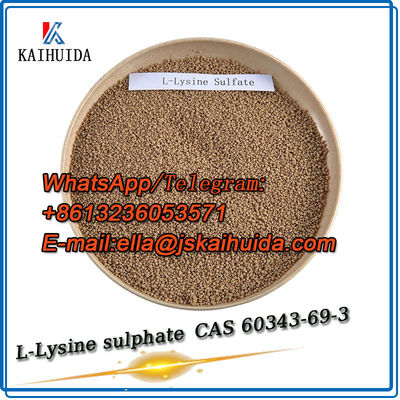 茶色または浅茶色 粒状飼料添加物 リシン硫酸 70% CAS 60343-69-3
