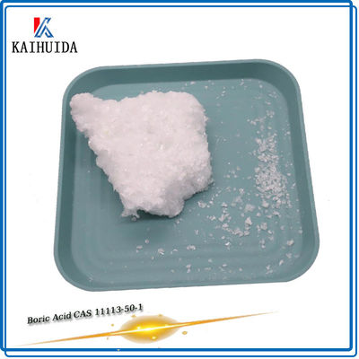 白い微細化学中介剤 ボリック酸粉末 CAS 11113-50-1